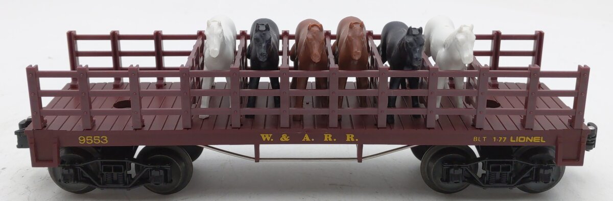 Lionel 6-9553 O Gauge Western & Atlantic Horse Car LN/Box
