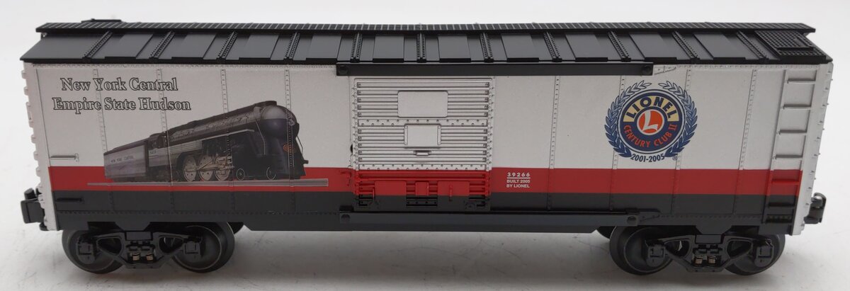 Lionel 6-39266 O Gauge Century Club II NYC Empire State Hudson Boxcar LN/Box