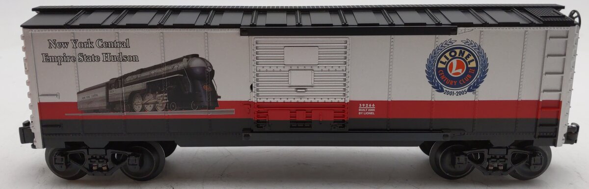 Lionel 6-39266 O Gauge Century Club II NYC Empire State Hudson Boxcar LN/Box