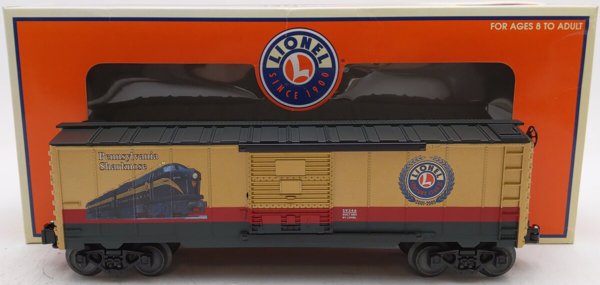 Lionel 6-39246 O PRR Century Club ll Sharknose Boxcar LN/Box