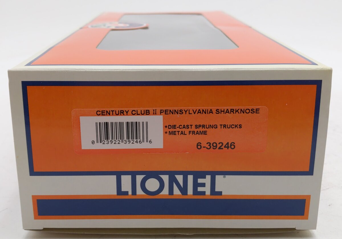 Lionel 6-39246 O PRR Century Club ll Sharknose Boxcar LN/Box