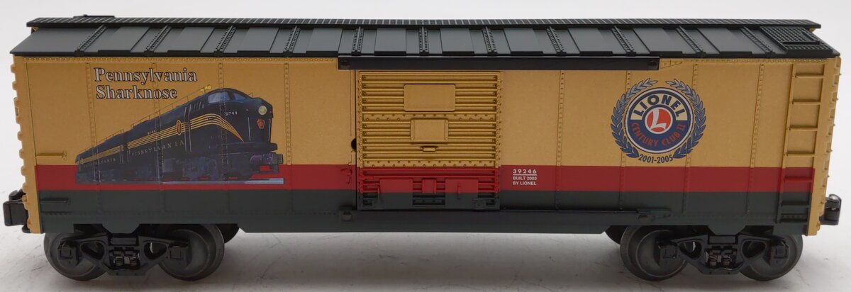 Lionel 6-39246 O PRR Century Club ll Sharknose Boxcar LN/Box