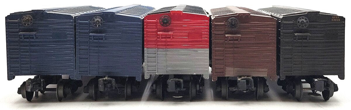 KMT & Other O Gauge Assorted Box Cars: 8524, 8524, 174479, 34922, 53028 [5] VG