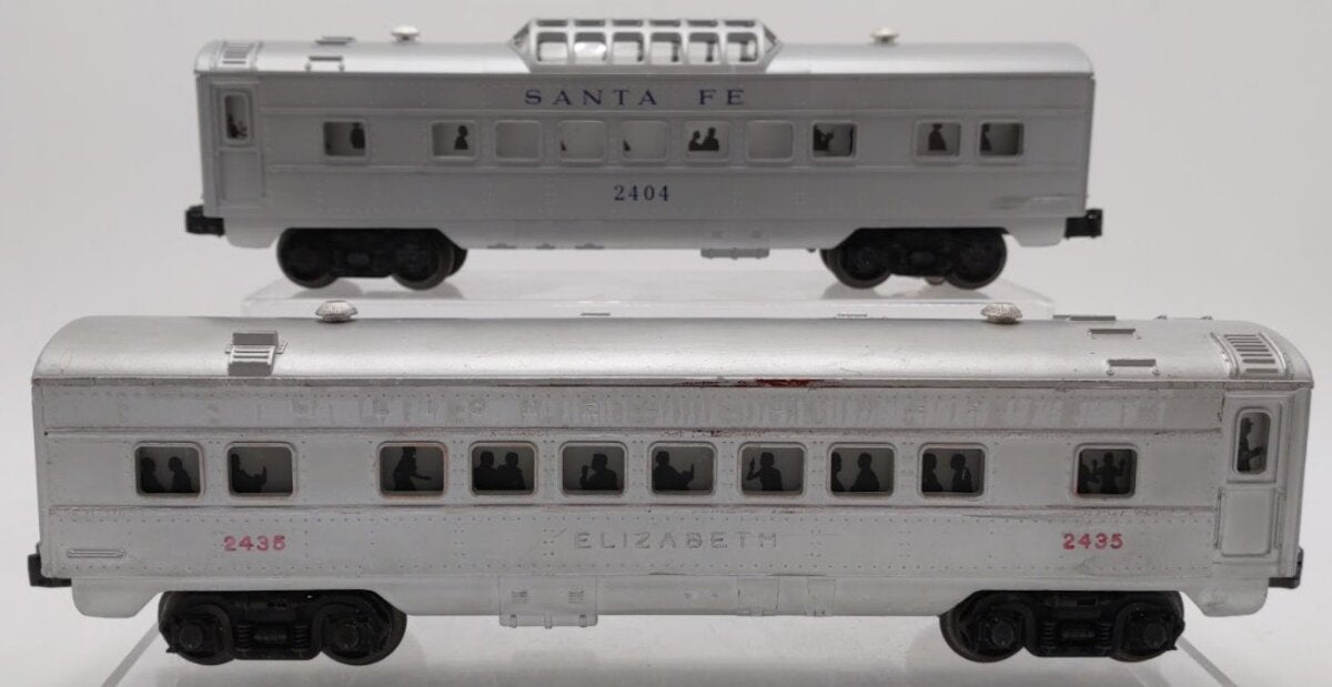 Lionel 2435 & 2404 O Gauge Vintage Postwar Passenger Cars [2]