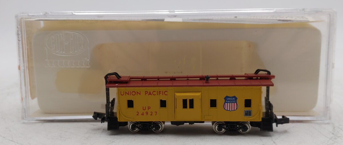 Con-Cor 0001-125306 N Scale Union Pacific Bay Window Caboose #24927 LN/Box