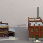 Assorted HO Scale Factory Buildings [4] EX