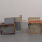 Assorted HO Scale Factory Buildings [4] EX