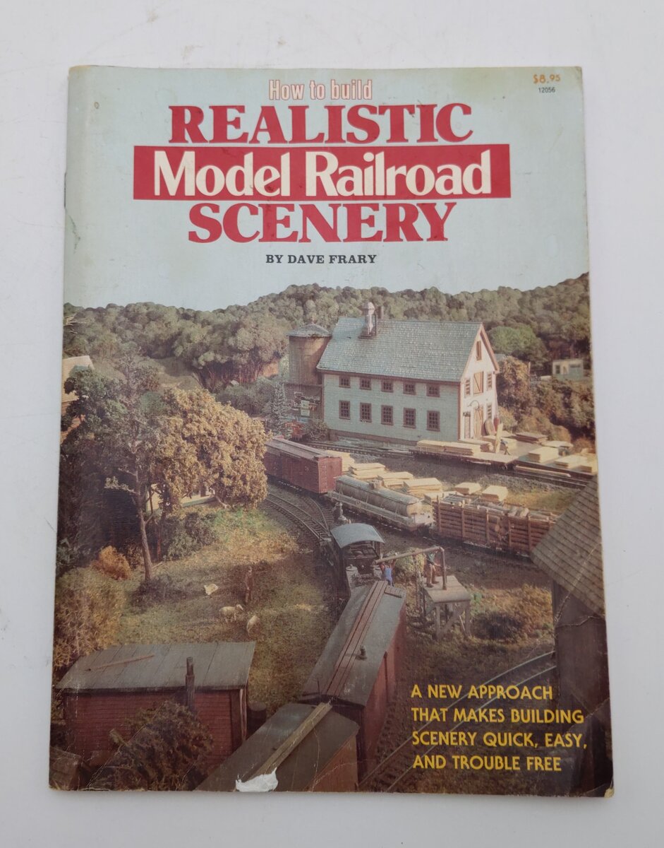 How To Build Realistic Model Railroad Scenery Paperback Book By Dave Frary EX