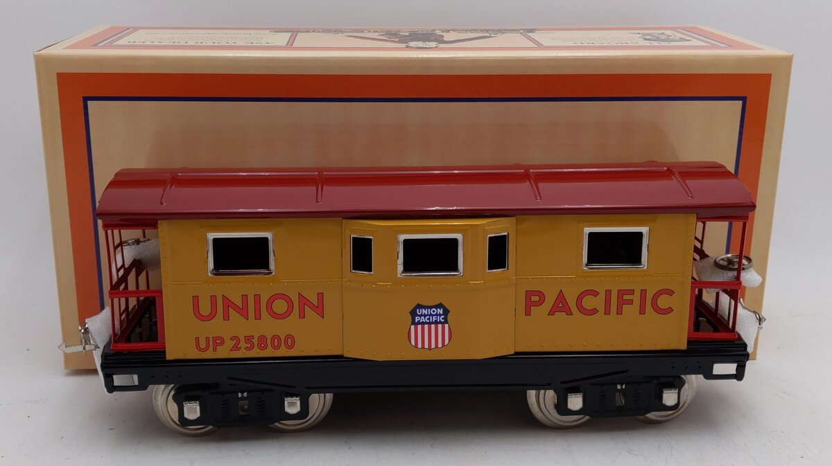 Lionel 11-30222 Std. Gauge Union Pacific Illuminated Bay Window Caboose #217-1 NIB