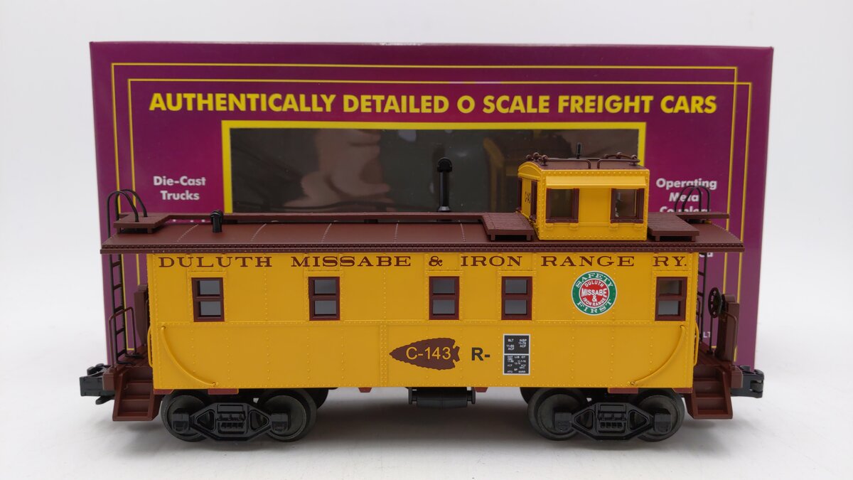 MTH 20-91015 O Gauge Duluth Missabe & Iron Range Steel Caboose #C-143 LN/Box