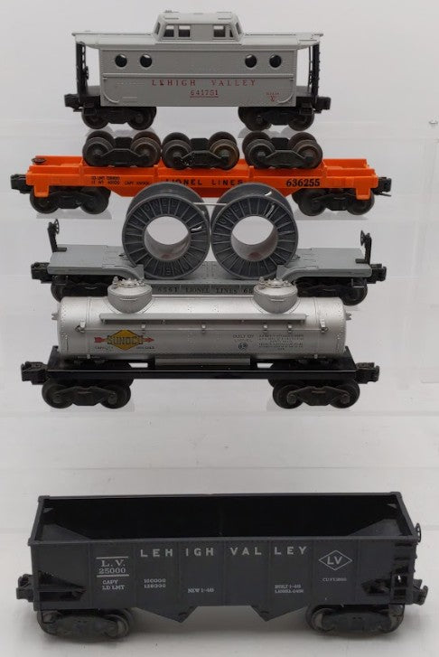 Lionel6465, 6417-50, 6362, 6561, & 6456 Vintage O Gauge Freight Cars [5]/Box