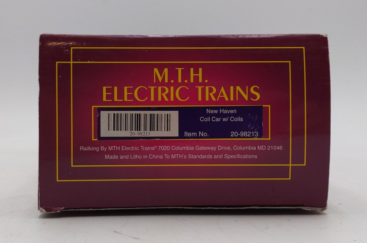 MTH 20-98213 O Gauge New Haven Coil Car with Coils #62004 NIB