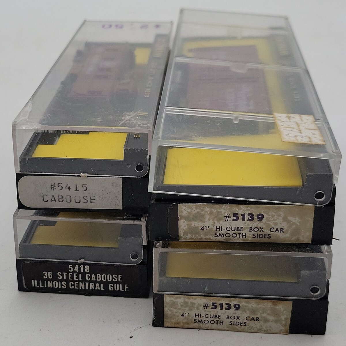 Bachmann N Scale Assorted Freight Cars #67423,1885,15723,518125 [4] LN/Box