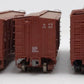 Accurail/Proto 2000 HO Scale Box Cars #422,1125,7585,1603,16523 [5] VG