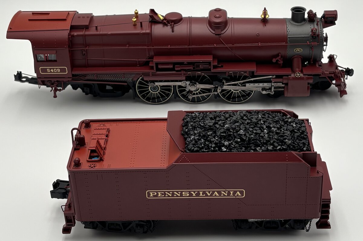 MTH 20-3469-1 O Pennsylvania 4-6-2 K-4S Steam Locomotive & Tender w/PS3 #5409 EX/Box
