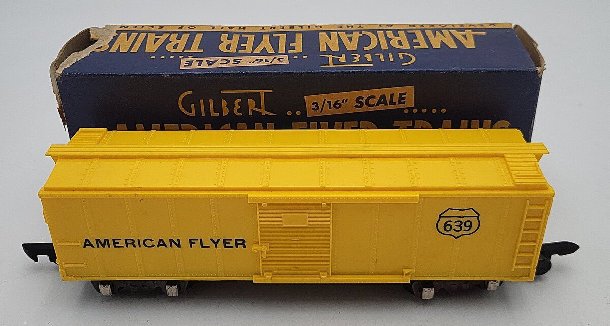 American Flyer 639 Vintage S American Flyer Boxcar VG/Box