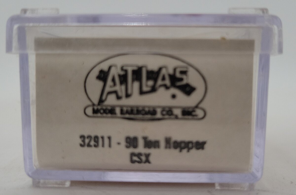 Atlas 32911 N Scale CSX 90 Ton Hopper Car #529186 LN/Box