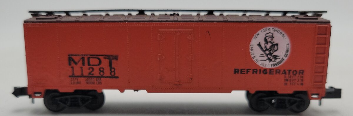 Atlas 2395 N Scale New York Central/Merchants Despatch 40' Reefer Car #11288 VG/Box