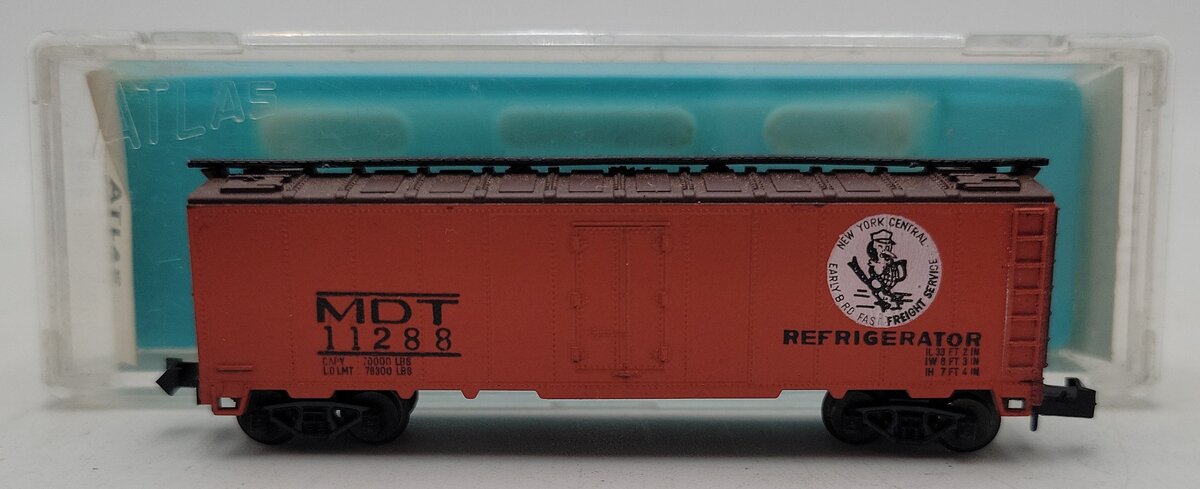 Atlas 2395 N Scale New York Central/Merchants Despatch 40' Reefer Car #11288 VG/Box