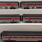 MTH 20-80003C O Gauge New Haven 70' Streamlined Passenger 5-Car Set EX/Box
