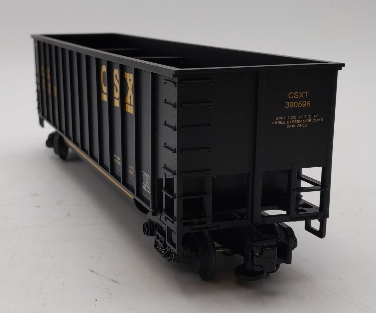MTH 20-9700L O Gauge CSX Coal Porter Hopper #390596 NIB