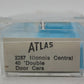 Atlas 2287 N Scale Illinois Central 40' Boxcar EX/Box
