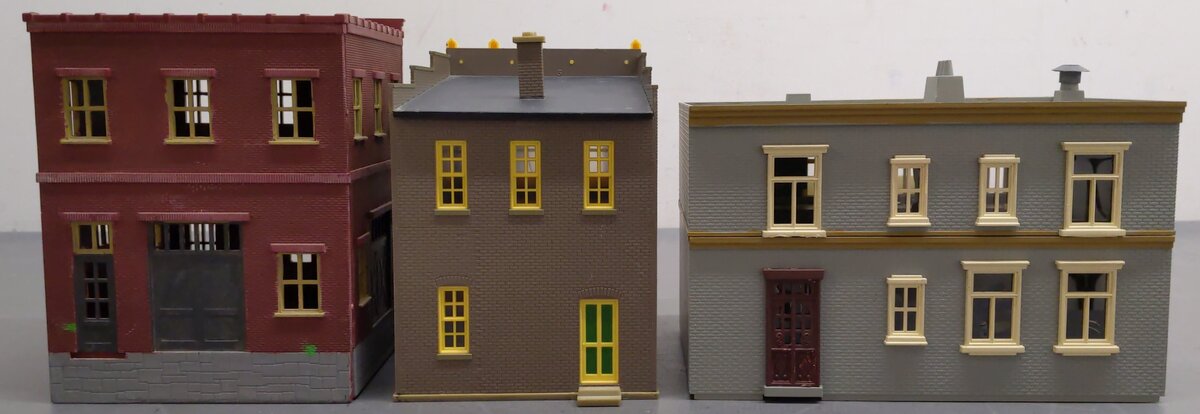 Walthers & Others HO Assorted Buildings [3] VG