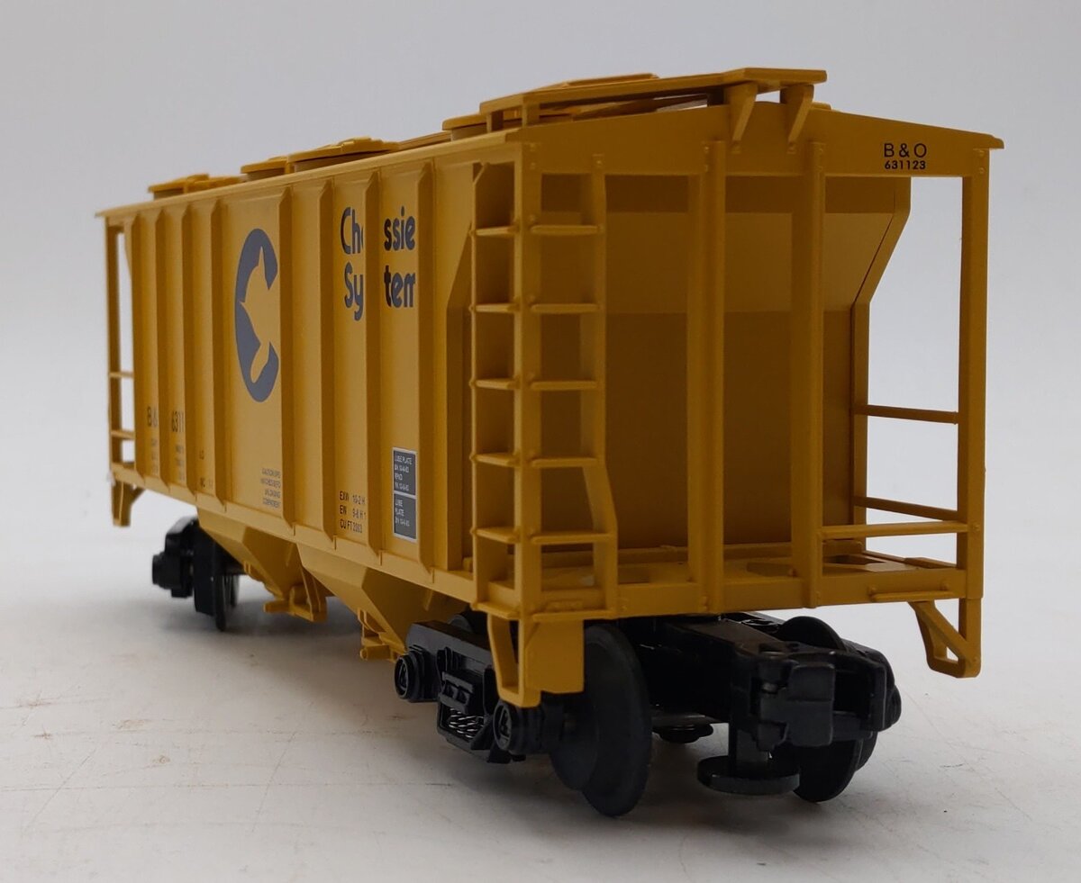 MTH 20-97102 O Gauge Baltimore & Ohio Chessie PS2 Covered Hopper #631123 NIB