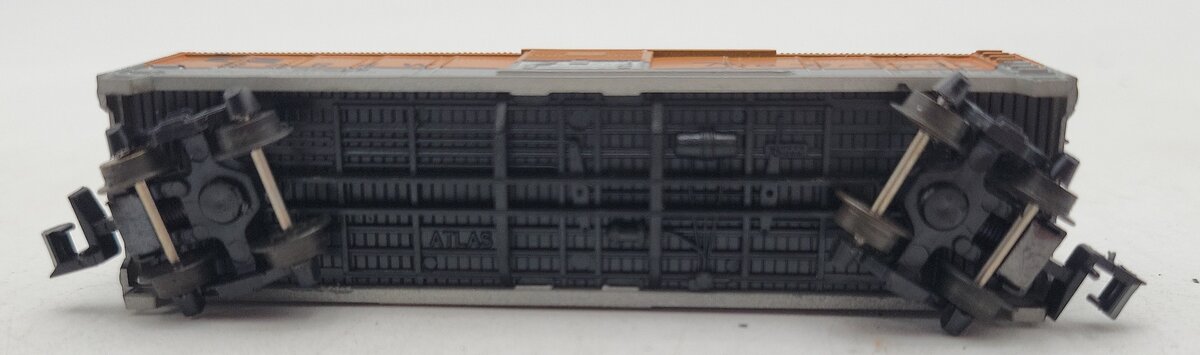 Atlas 2386 N Scale Denver & Rio Grande Western Steel Box Car #67598 LN/Box