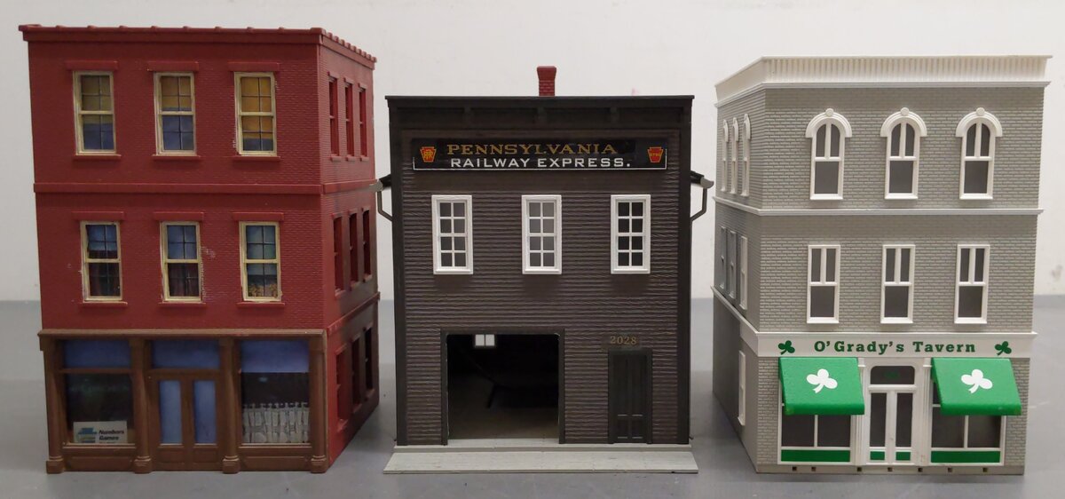 Walthers & Other HO Assorted Buildings [3] VG