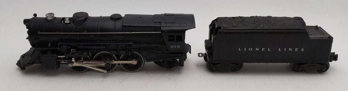 Lionel 2120S Vintage O 675 De Luxe Steam Loco w/Tender