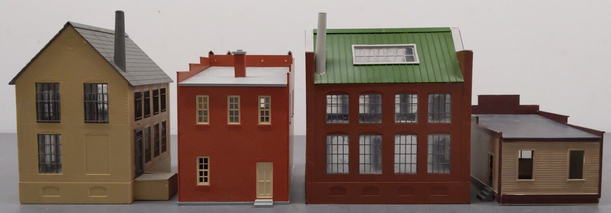 HO Scale Assorted Buildings [4] VG