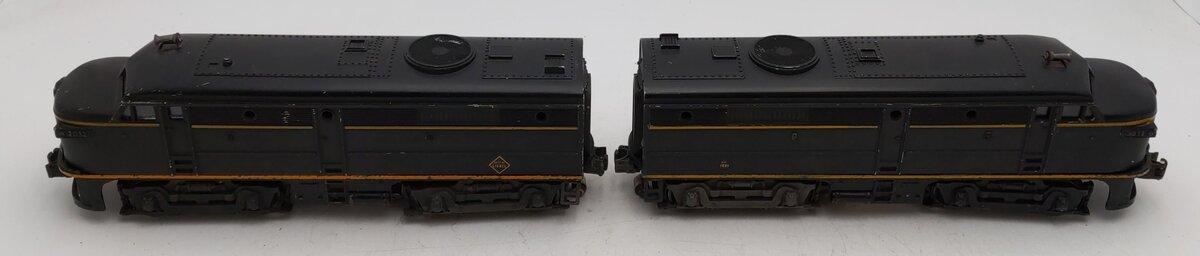 Lionel 2032 Vintage O Gauge Erie Alco AA Diesel Locomotive Set VG