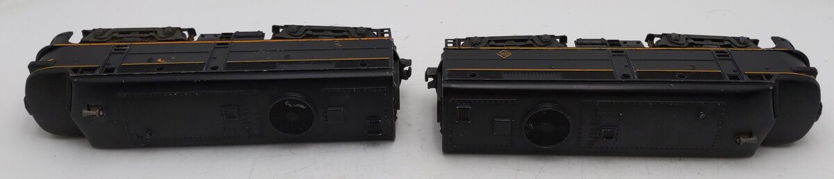 Lionel 2032 Vintage O Gauge Erie Alco AA Diesel Locomotive Set VG