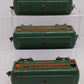 Lionel Vintage O Observation & Pullman Passenger Cars #607 #608 VG
