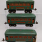 Lionel Vintage O Observation & Pullman Passenger Cars #607 #608 VG