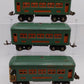 Lionel Vintage O Observation & Pullman Passenger Cars #607 #608 VG