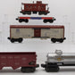 Lionel 6672, 6456, 6465, & 6457 O Gauge Vintage Freight Cars & Caboose [5] VG