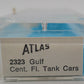 Atlas 2323 N Scale Gulf 4-Bay Hopper #52463 EX/Box