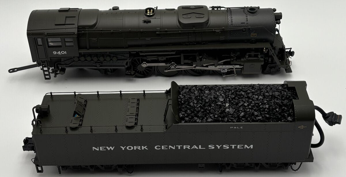MTH 20-3128-1 NYC 2-8-4 Berkshire Steam Locomotive & Tender w/PS2 #9401 LN/Box