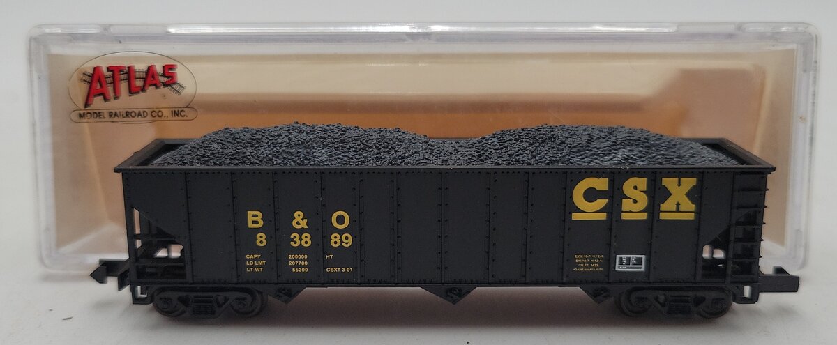 Atlas 32911 N Scale CSX 90 Ton Hopper Car #83889 NIB