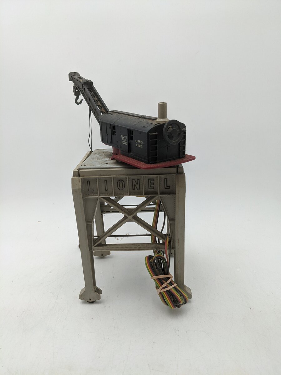 Lionel 250 Vintage O Bucyrus Erie Remote Control Gantry Crane VG