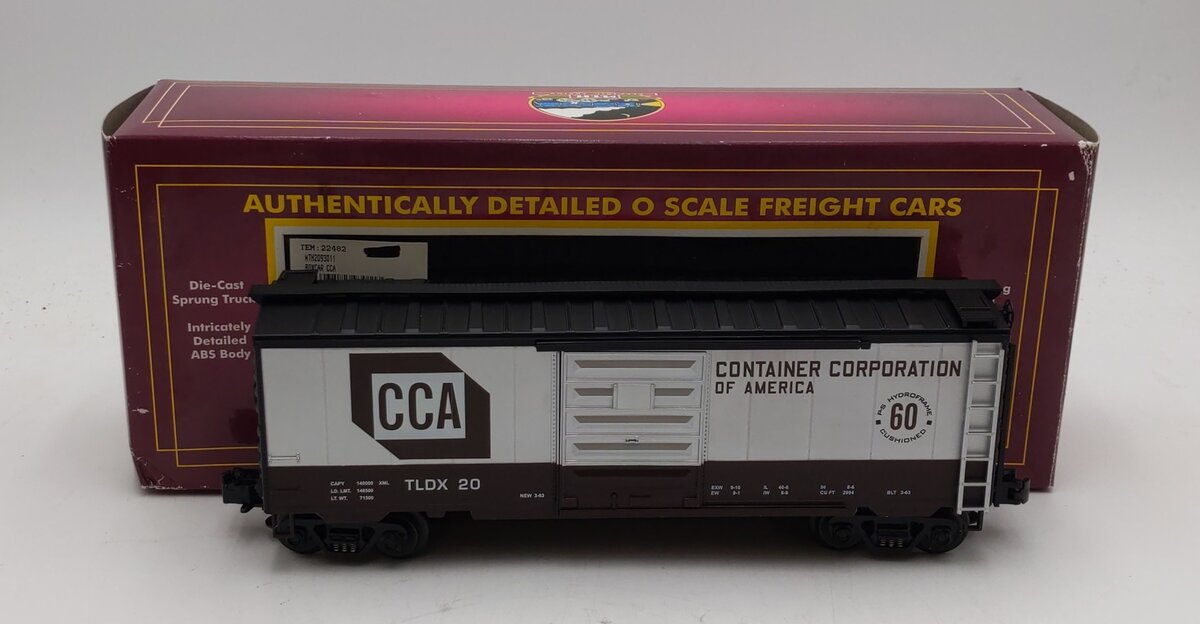 MTH 20-93011 O Container Corp of America (CCA) Boxcar NIB