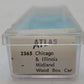 Atlas N Scale Chicago & Illinois Midland Wood Box Car #8045 LN/Box