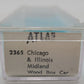 Atlas N Scale Chicago & Illinois Midland Wood Box Car #8045 LN/Box