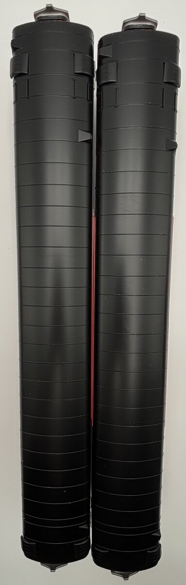 MTH 20-69217 O SP 70' Streamlined Baggage/Coach 2-Car Passenger Set (Set of 2) LN/Box