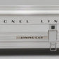 Lionel 2527210 O Lionel Lines 18'' Aluminum SS Diner Car #4500 LN/Box