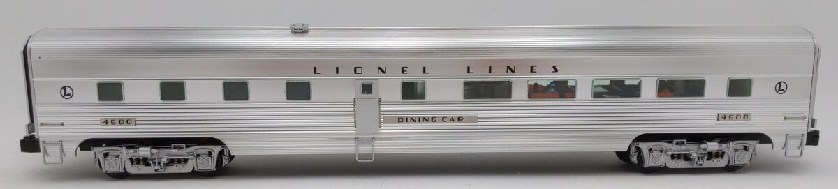 Lionel 2527210 O Lionel Lines 18'' Aluminum SS Diner Car #4500 LN/Box