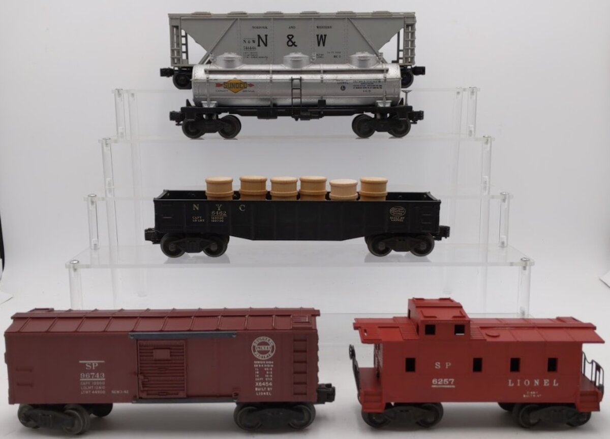 Lionel 6454, 6462-75, 6415, 6446 & 6257 O Gauge Vintage Freight Cars [5]/Box