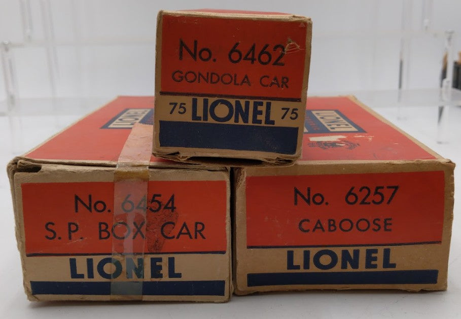 Lionel 6454, 6462-75, 6415, 6446 & 6257 O Gauge Vintage Freight Cars [5]/Box